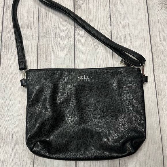 Nicole Miller Black Crossbody Bag - Picture 1 of 6